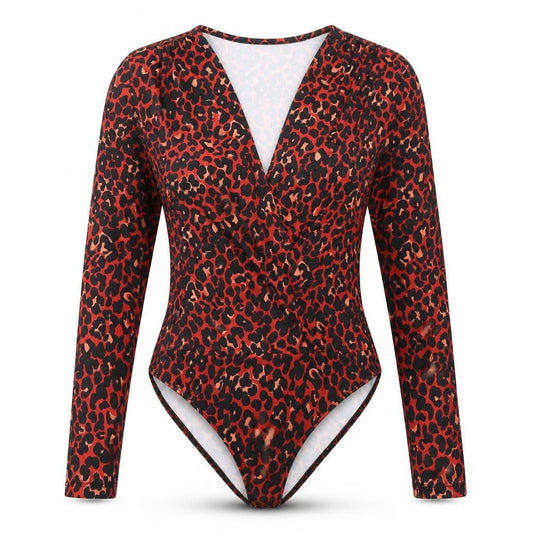Womens UK Size S Zara One-Piece Red Leotard