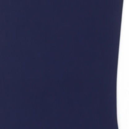 River Island Womens Blue Polyester Sheath Size 8 Round Neck Pullover