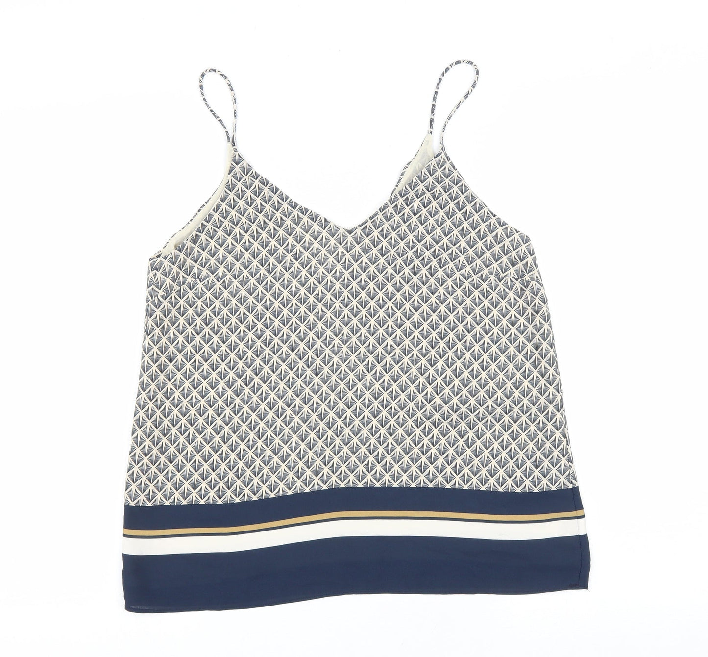 Womens UK Size 8 H&M Blue Camisole Tank