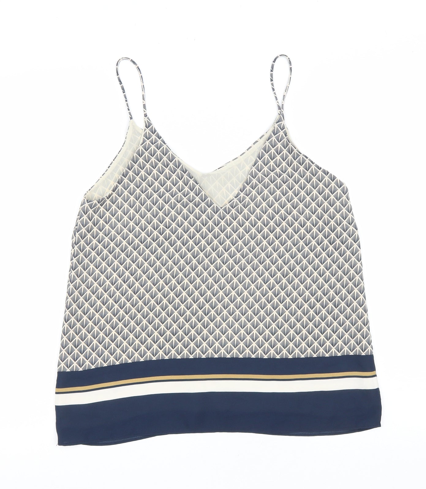 Womens UK Size 8 H&M Blue Camisole Tank