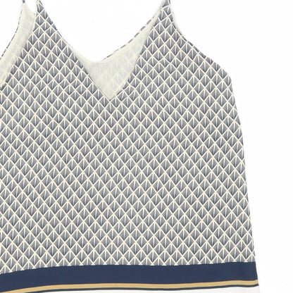 Womens UK Size 8 H&M Blue Camisole Tank