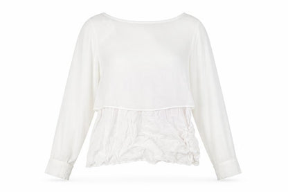 Womens UK Size M Zara White Basic Blouse
