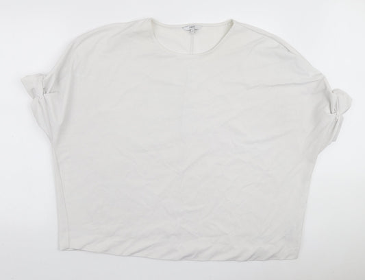 Womens UK Size 22 NEXT White Basic T-Shirt