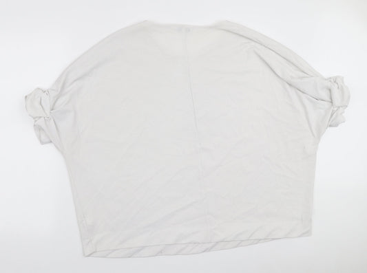 Womens UK Size 22 NEXT White Basic T-Shirt
