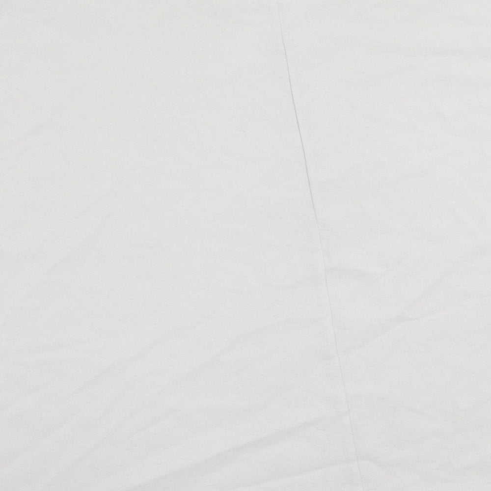 Womens UK Size 22 NEXT White Basic T-Shirt