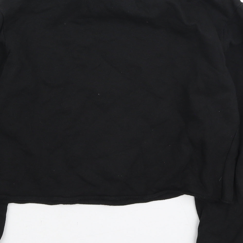 Primark Girls Black Cotton Pullover Sweatshirt Size 10-11 Years Pullover - Unicorns Are Real