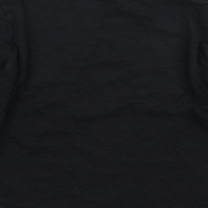 Zara Boys Black Cotton Pullover T-Shirt Size 8 Years Round Neck Pullover - Star Wars