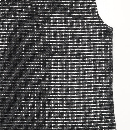 Womens UK Size M Wallis Black Basic Tank