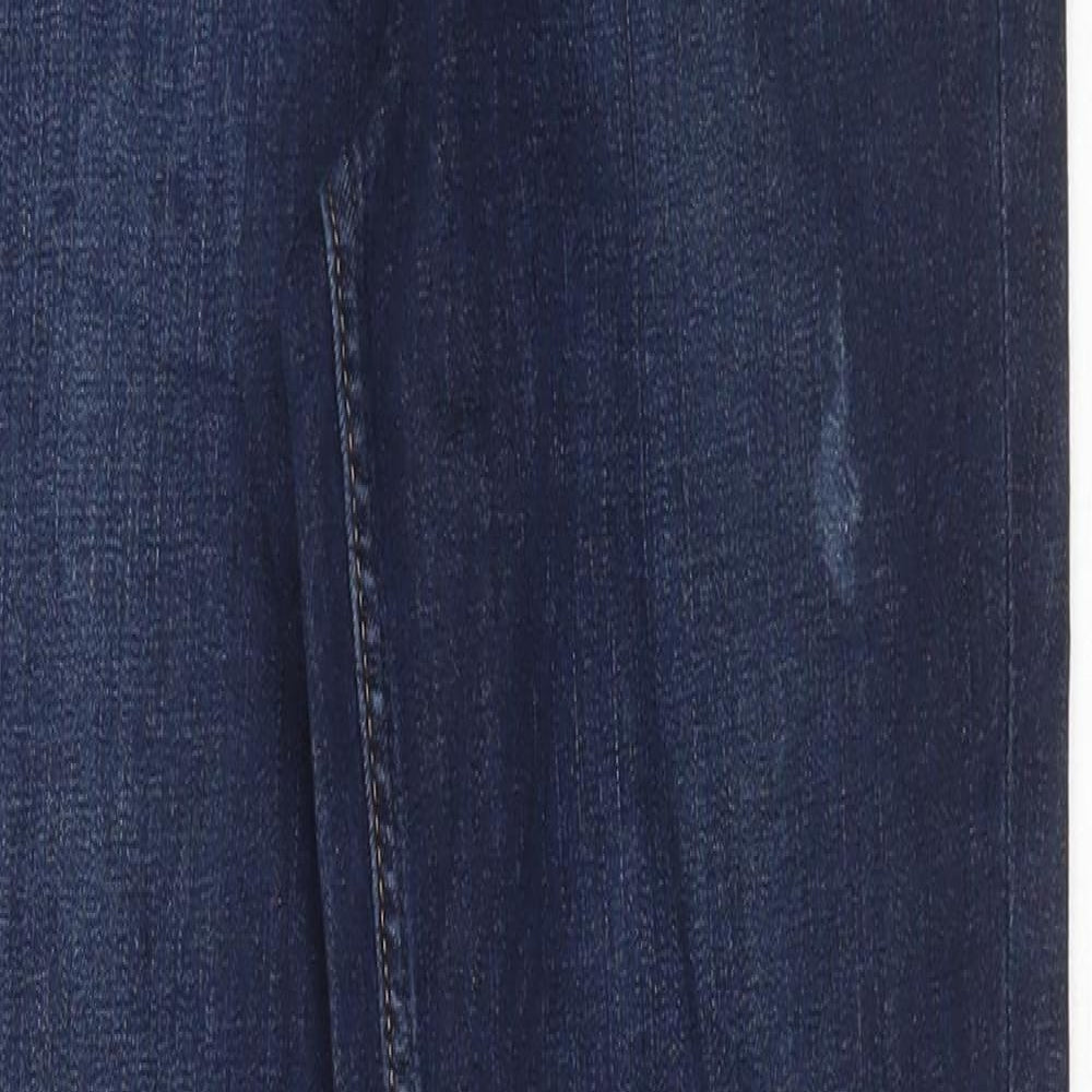 Womens UK Size 10 Marks and Spencer Regular Fit Skinny Blue Jeans