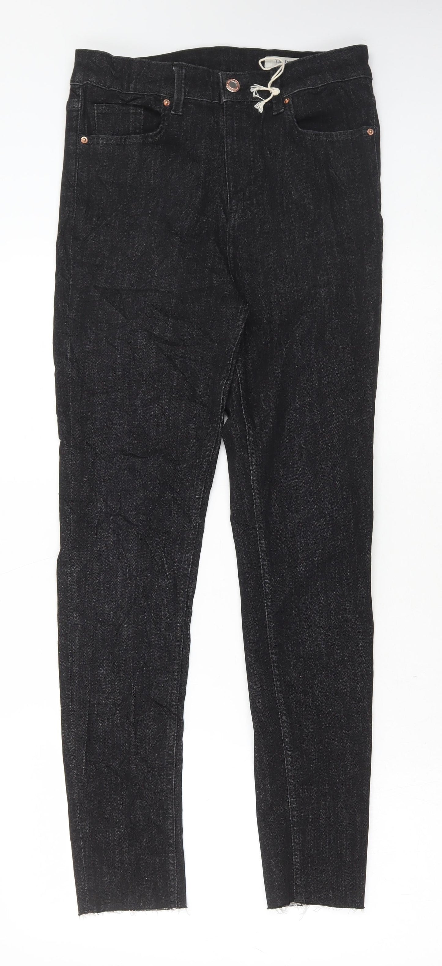 Womens UK Size 10 Marks and Spencer Regular Fit Skinny Black Jeans