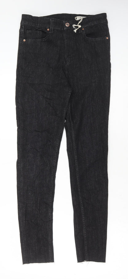 Womens UK Size 10 Marks and Spencer Regular Fit Skinny Black Jeans