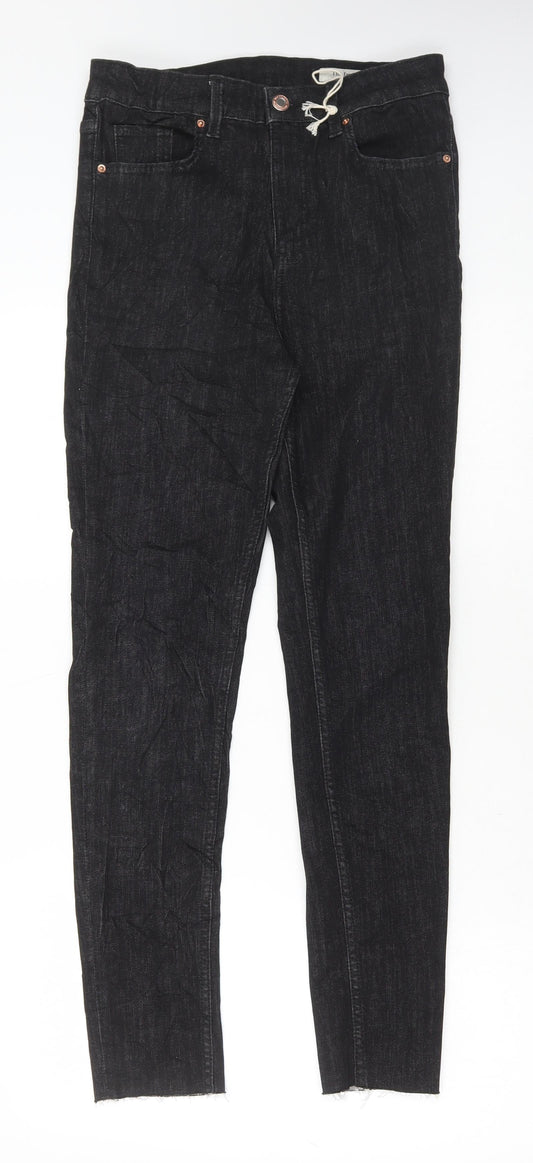 Womens UK Size 10 Marks and Spencer Regular Fit Skinny Black Jeans