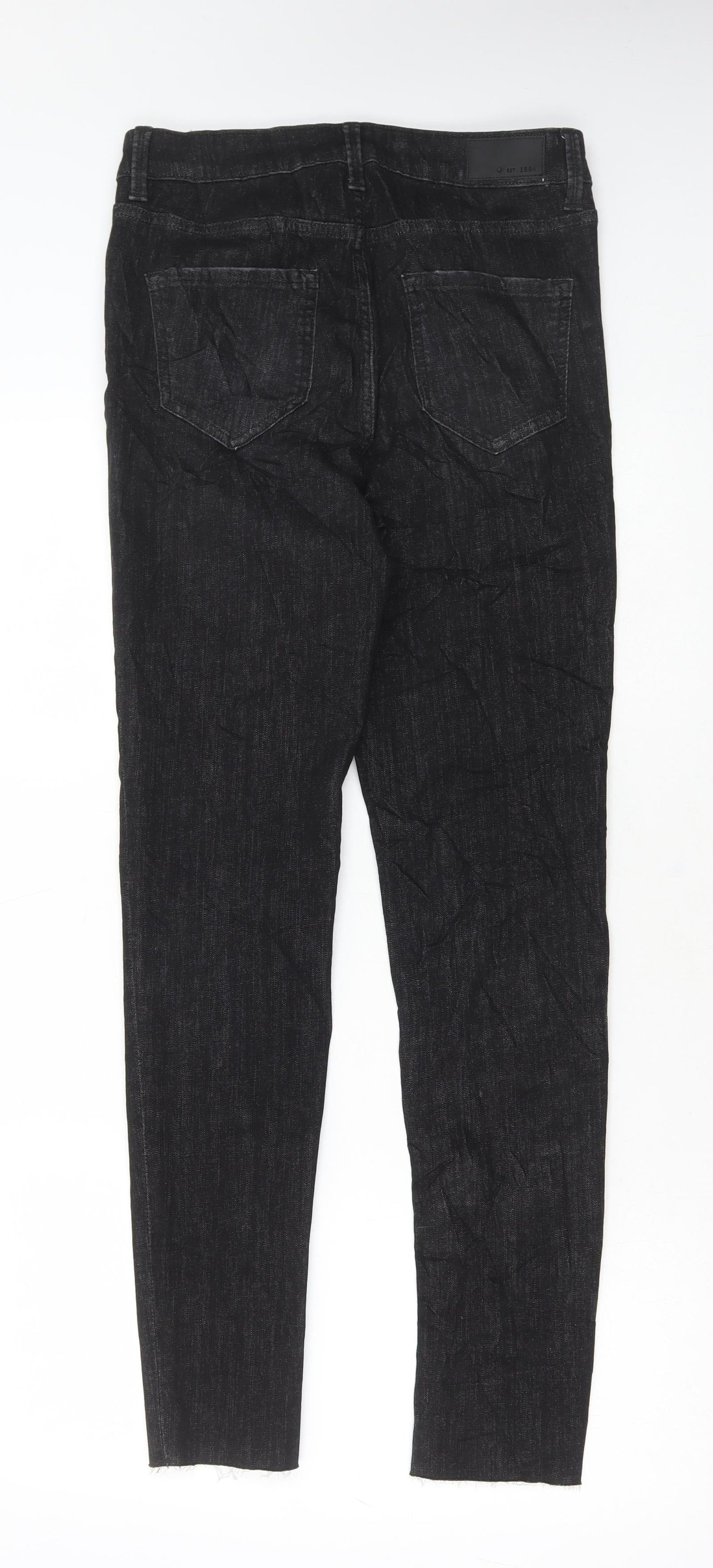 Womens UK Size 10 Marks and Spencer Regular Fit Skinny Black Jeans