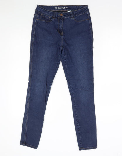 Womens UK Size 10 Marks and Spencer Regular Fit Skinny Blue Jeans