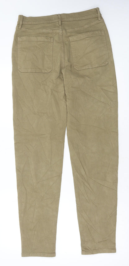 Womens UK Size 30 in Marks and Spencer Regular Fit Chino Beige Trousers