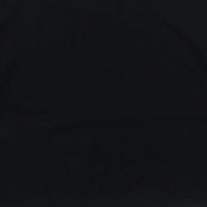 Nutmeg Womens Black Polyester Pullover Sweatshirt Size 12 Pullover