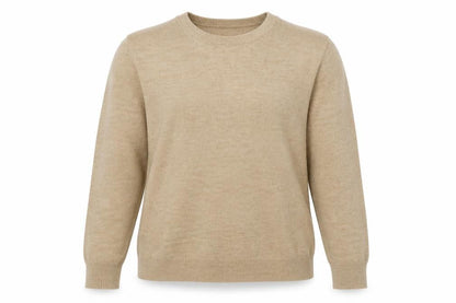 Womens UK Size 14 Marks and Spencer Beige Pullover Jumper
