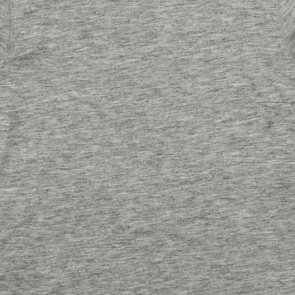 Womens UK Size 10 Marks and Spencer Grey Basic T-Shirt