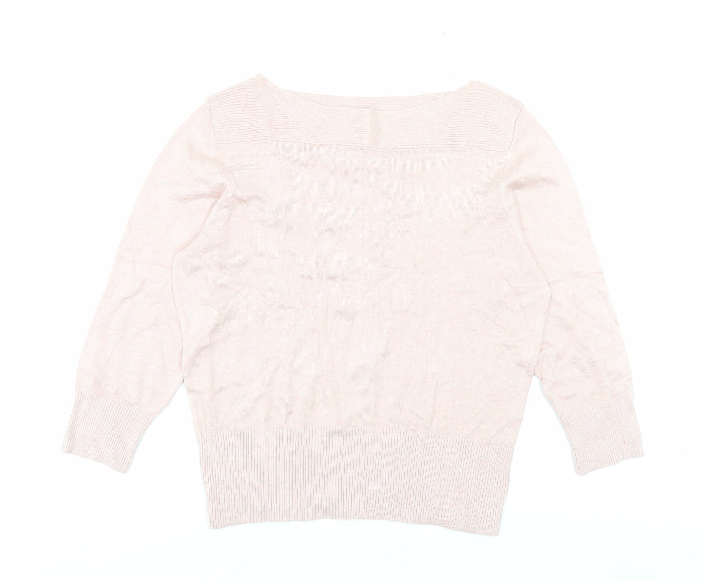Womens UK Size 18 Roman Pink Pullover Jumper