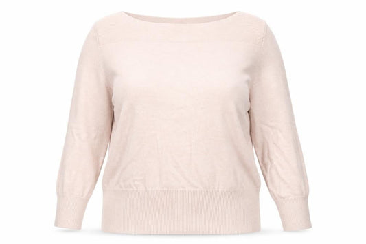 Womens UK Size 18 Roman Pink Pullover Jumper