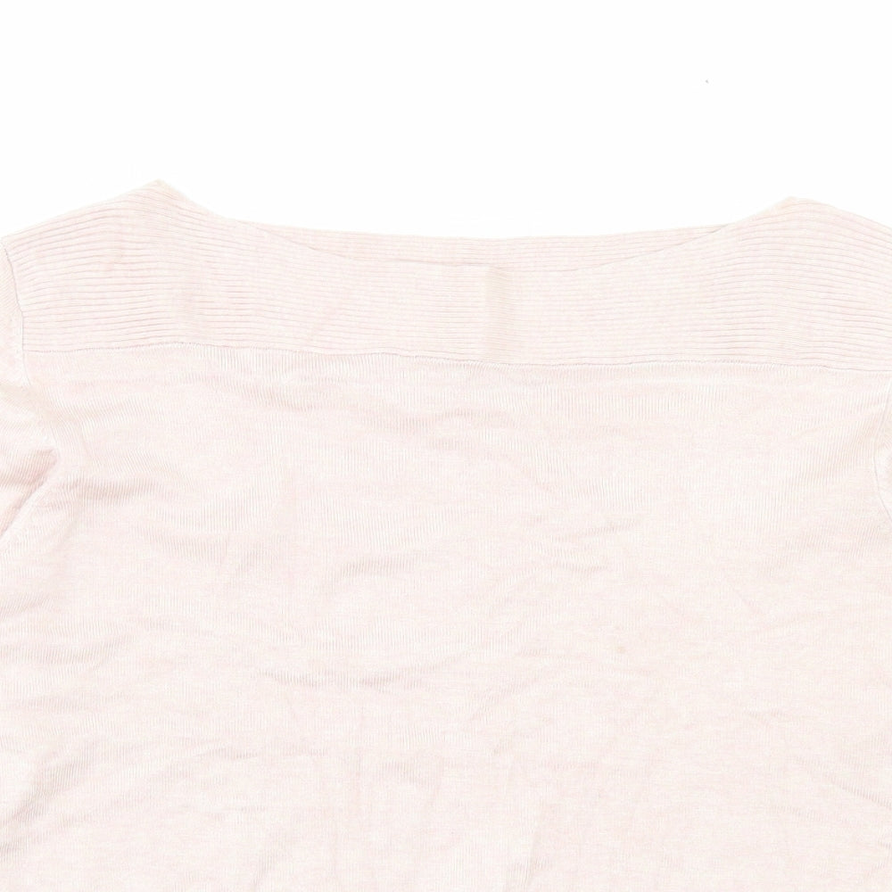Womens UK Size 18 Roman Pink Pullover Jumper