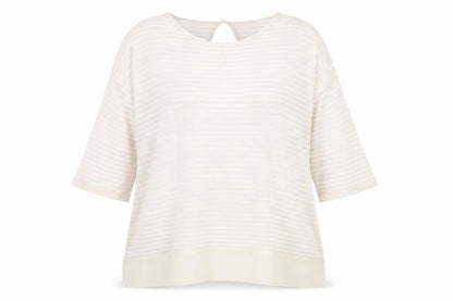 Womens UK Size L Casamia Beige Pullover Jumper