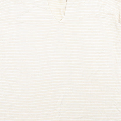 Womens UK Size L Casamia Beige Pullover Jumper
