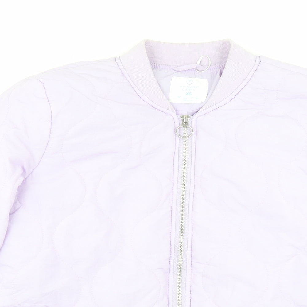 Primark Womens Purple Jacket Size XS Zip