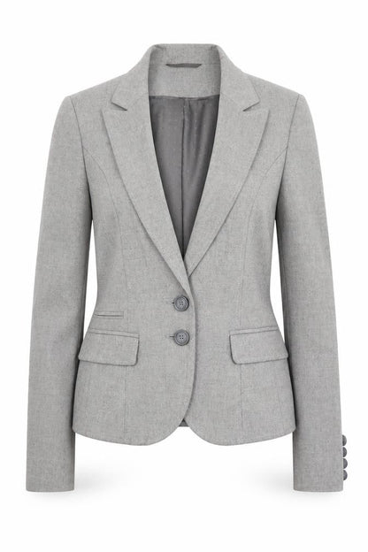 Womens UK Size 10 F&F Regular Grey Suit Jacket