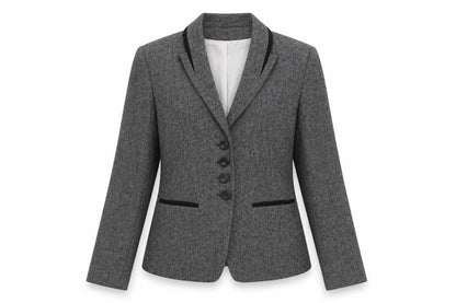 Womens UK Size 10 NEXT Regular Grey Suit Jacket