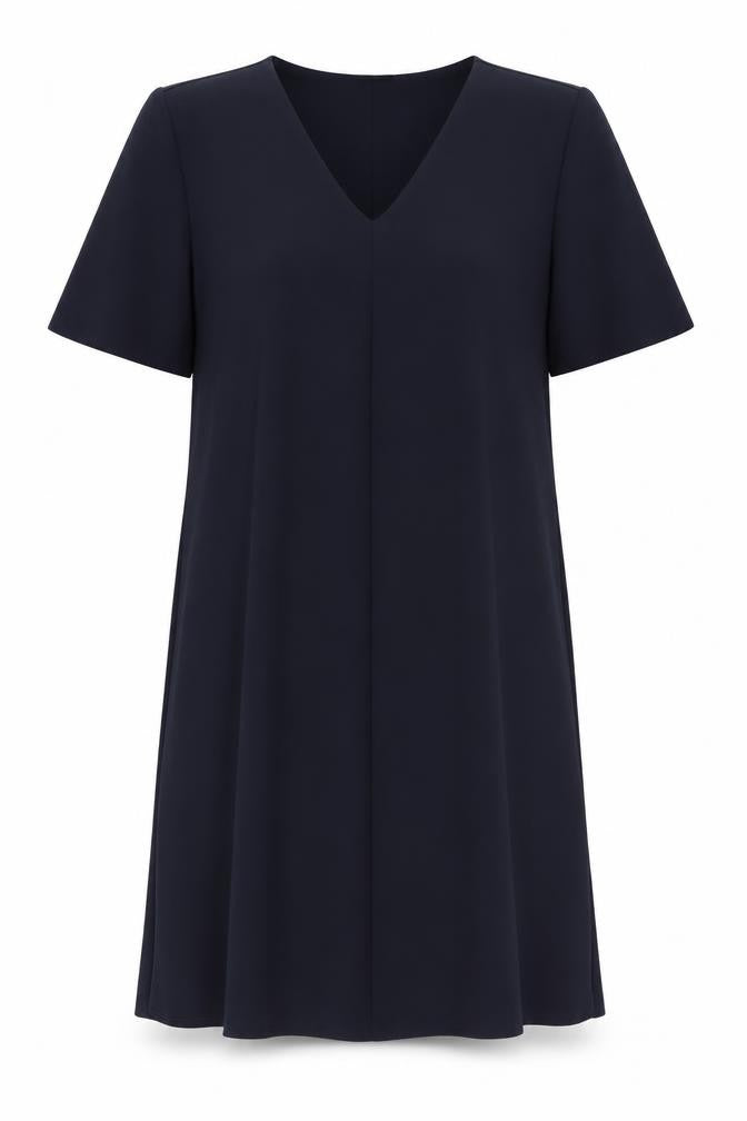 JDY Womens Blue Polyester A-Line Size L V-Neck Pullover