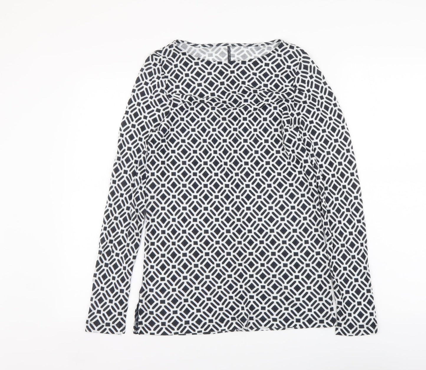 Womens UK Size 12 Marks and Spencer Blue Basic Blouse