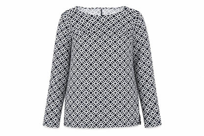 Womens UK Size 12 Marks and Spencer Blue Basic Blouse