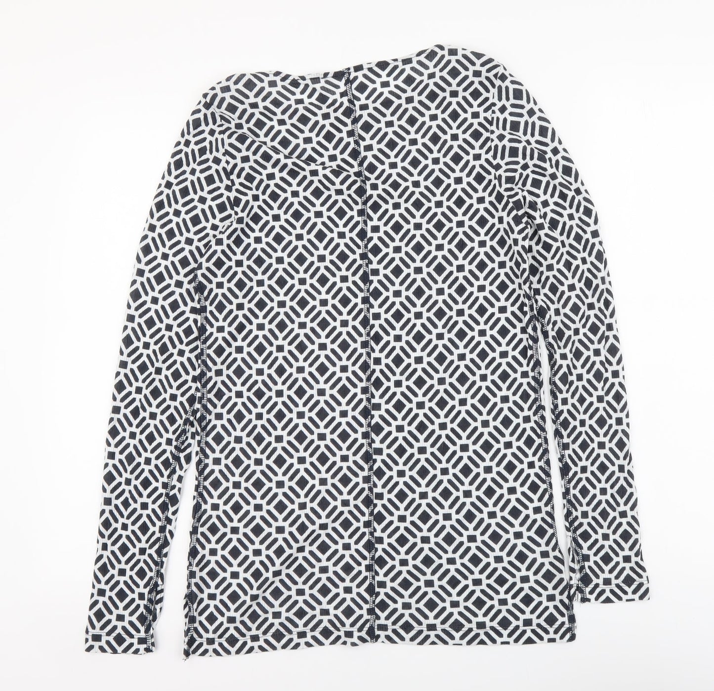 Womens UK Size 12 Marks and Spencer Blue Basic Blouse