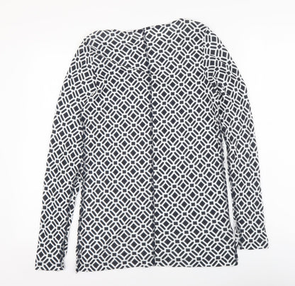 Womens UK Size 12 Marks and Spencer Blue Basic Blouse