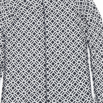 Womens UK Size 12 Marks and Spencer Blue Basic Blouse