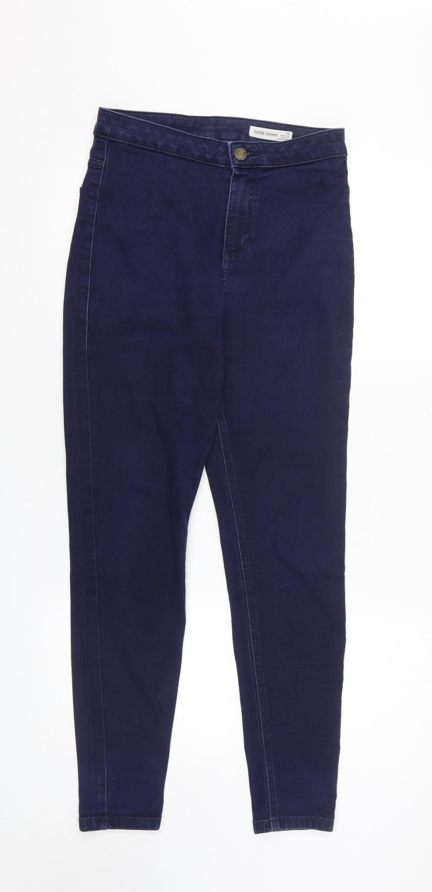 Womens UK Size 10 Marks and Spencer Extra-Slim Fit Skinny Blue Jeans