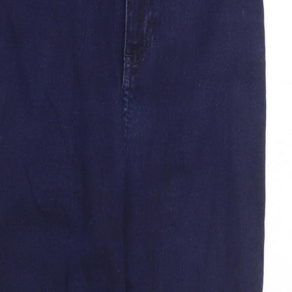Womens UK Size 10 Marks and Spencer Extra-Slim Fit Skinny Blue Jeans
