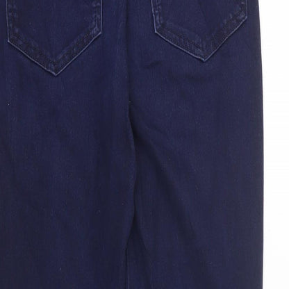 Womens UK Size 10 Marks and Spencer Extra-Slim Fit Skinny Blue Jeans