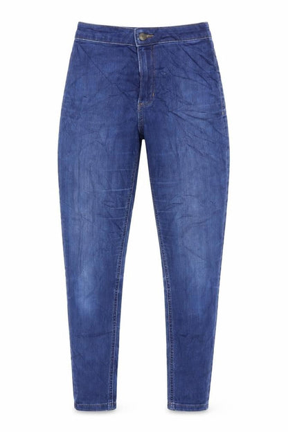 Womens UK Size 8 Marks and Spencer Regular Fit Skinny Blue Jeans