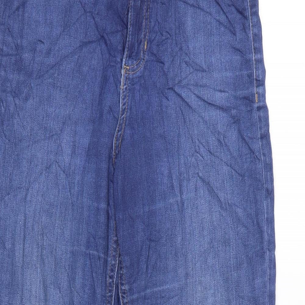 Womens UK Size 8 Marks and Spencer Regular Fit Skinny Blue Jeans