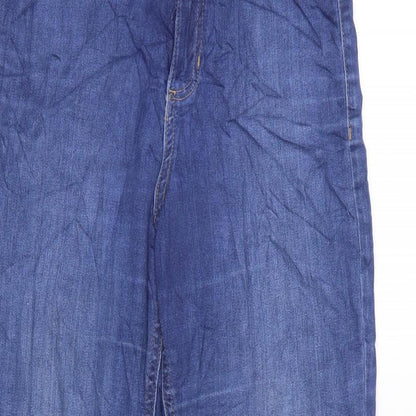 Womens UK Size 8 Marks and Spencer Regular Fit Skinny Blue Jeans