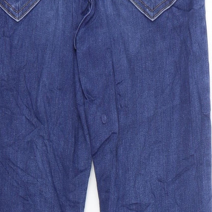 Womens UK Size 8 Marks and Spencer Regular Fit Skinny Blue Jeans
