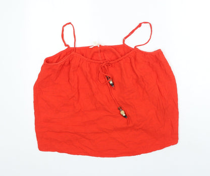 Womens UK Size M H&M Red Camisole Tank