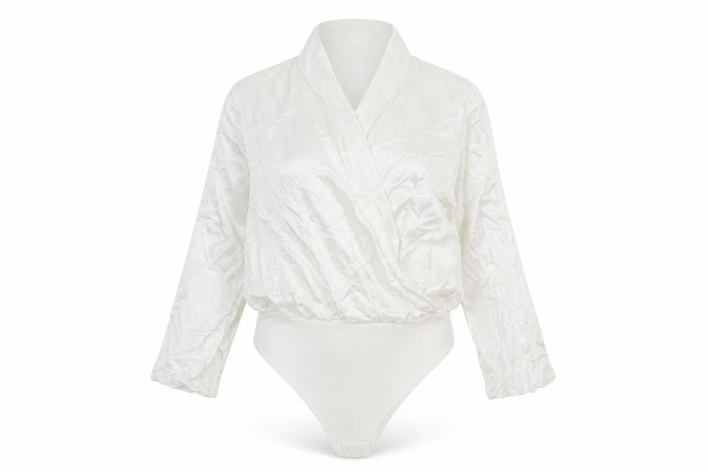 Womens UK Size M Zara One-Piece White Leotard
