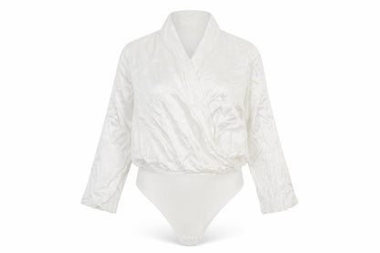 Womens UK Size M Zara One-Piece White Leotard