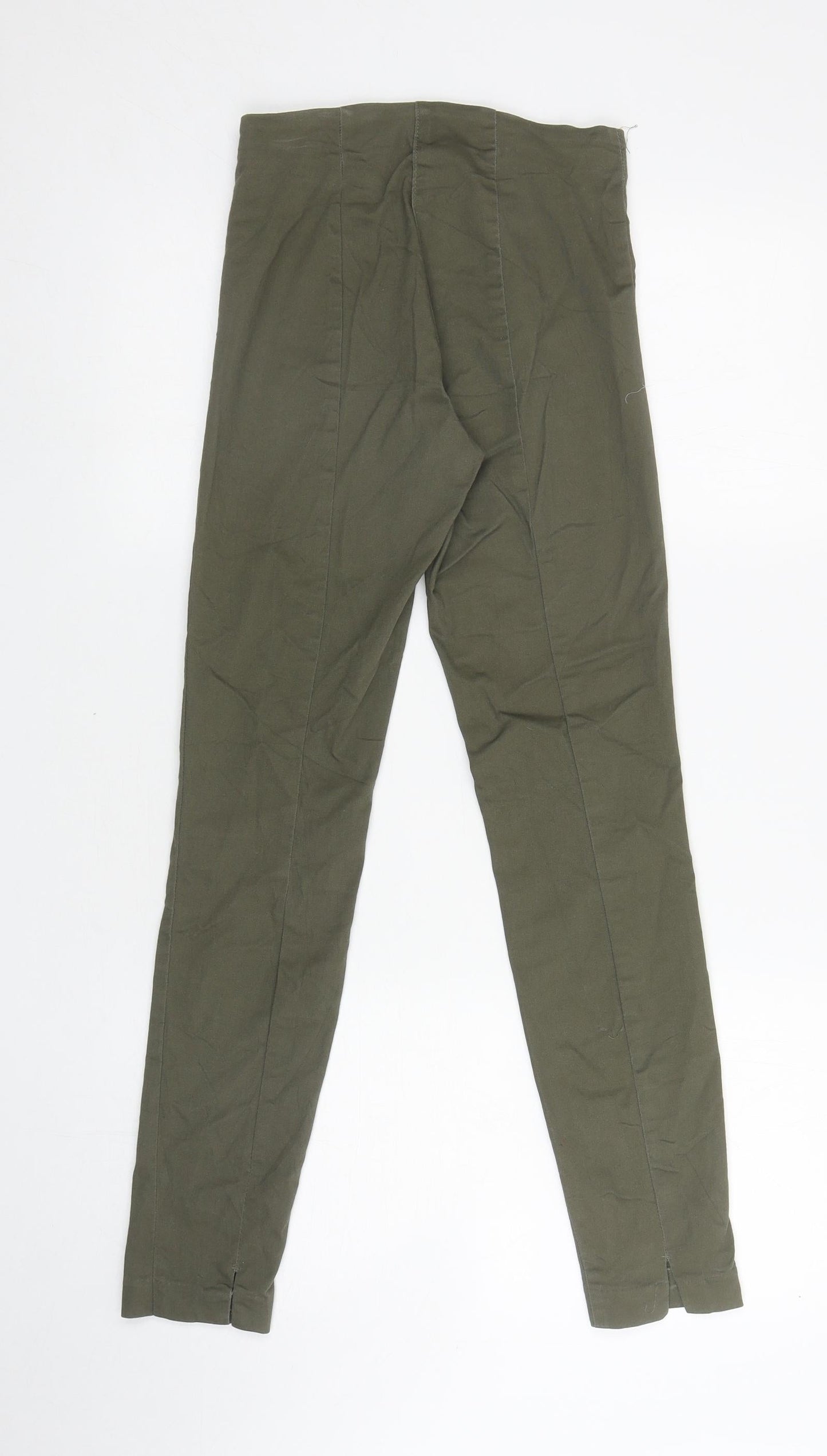 Womens UK Size 6 H&M Regular Fit Jegging Green Trousers