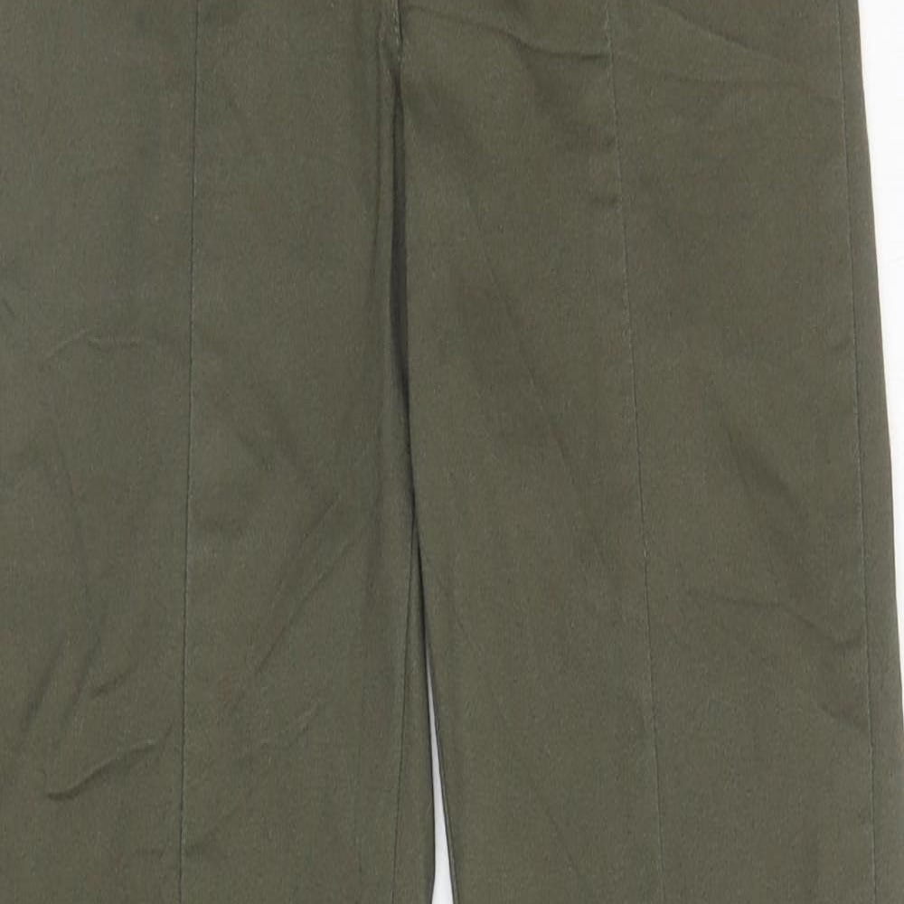 Womens UK Size 6 H&M Regular Fit Jegging Green Trousers