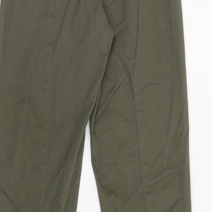 Womens UK Size 6 H&M Regular Fit Jegging Green Trousers