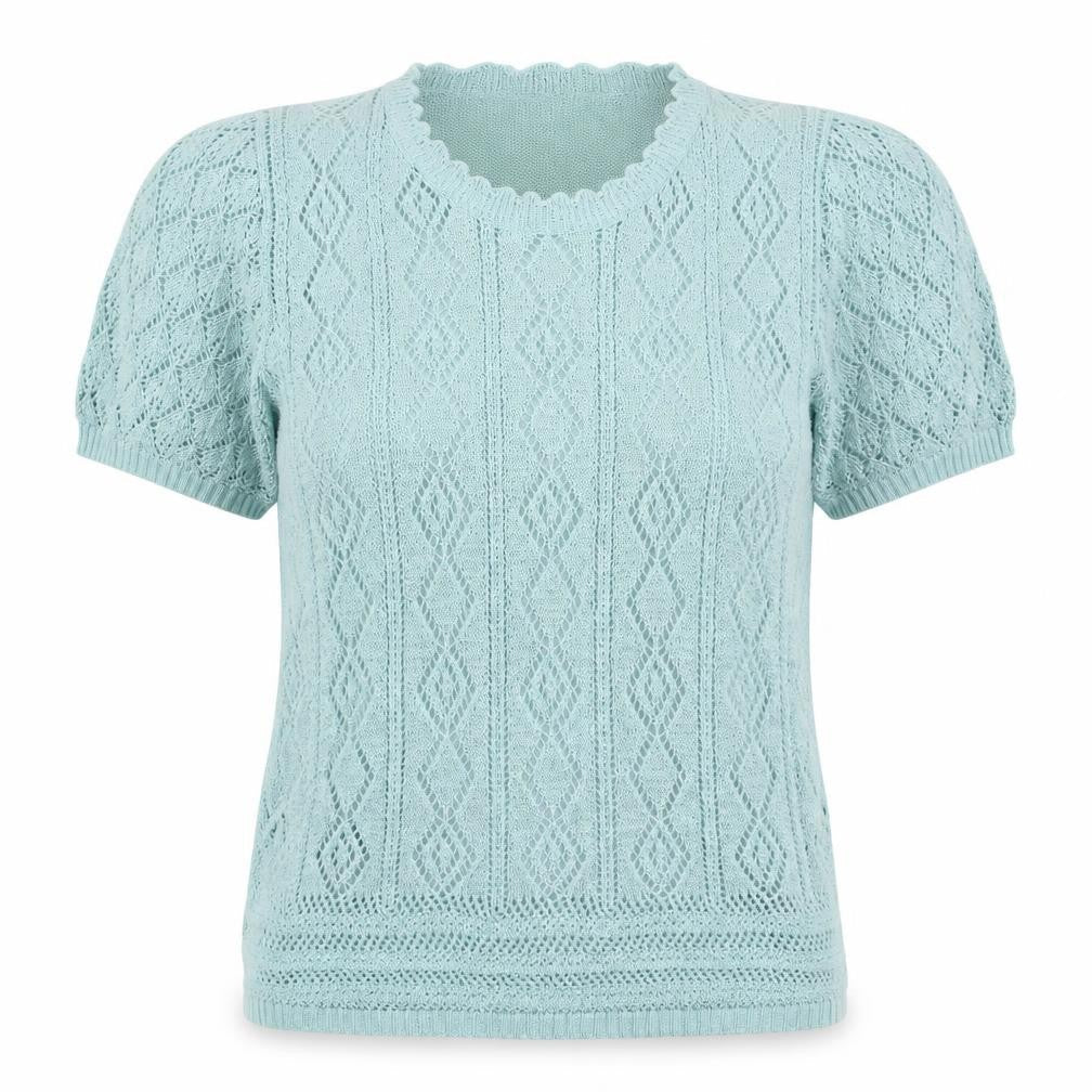 Womens UK Size S Casamia Blue Pullover Jumper